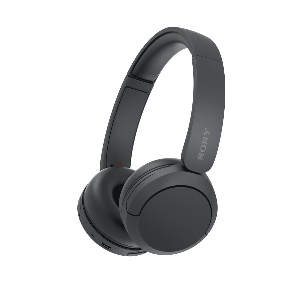 Sony WH-CH520 Wireless Headphones Bluetooth On-Ear Headset with Microphone Black New (Renewed)