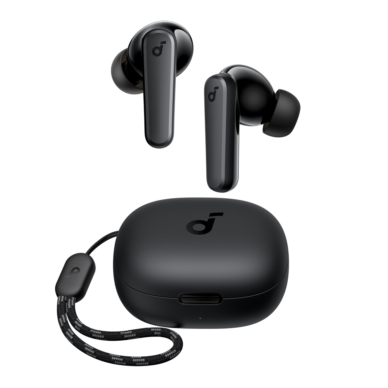 Soundcore by Anker P20i True Wireless Earbuds 10mm Drivers with Big Bass Bluetooth 5.3 30H Long Playtime Water-Resistant 2 Mics for AI Clear Calls 22 Preset EQs Customization via App